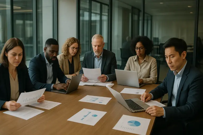 Leadership team meeting illustrating why high performance teams fail without the right dynamics